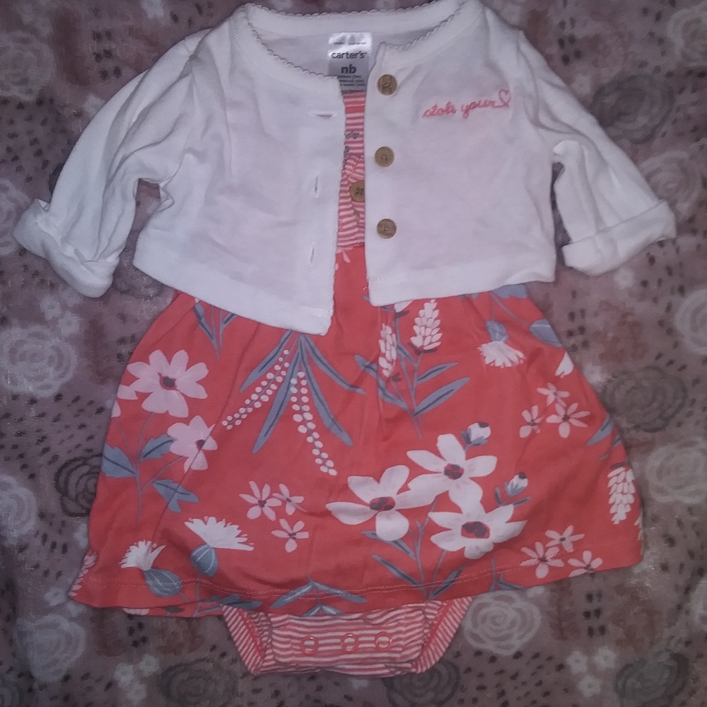 Dress and Sweater Set